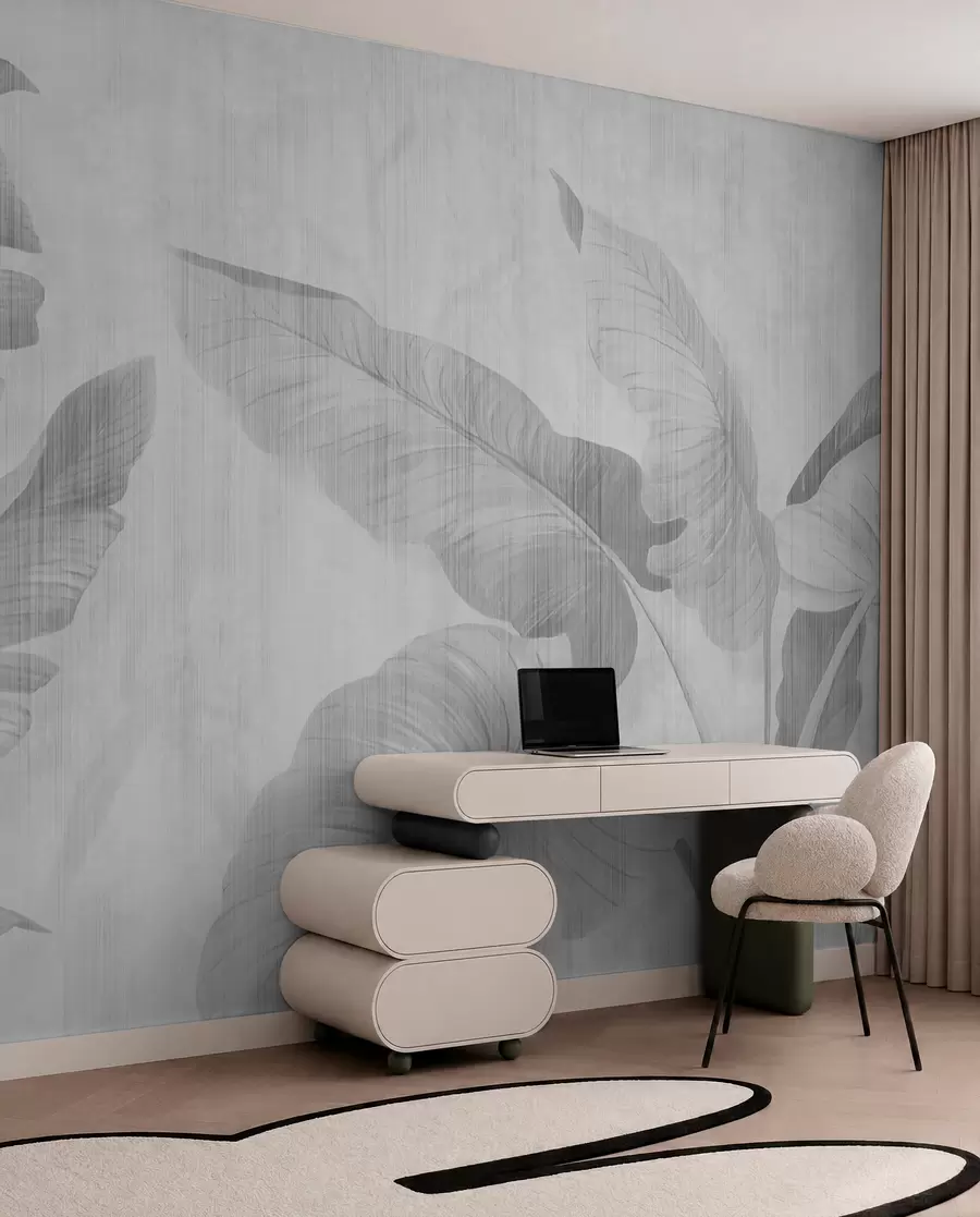 murales de pared Sombras de banano plateadas u00299v3