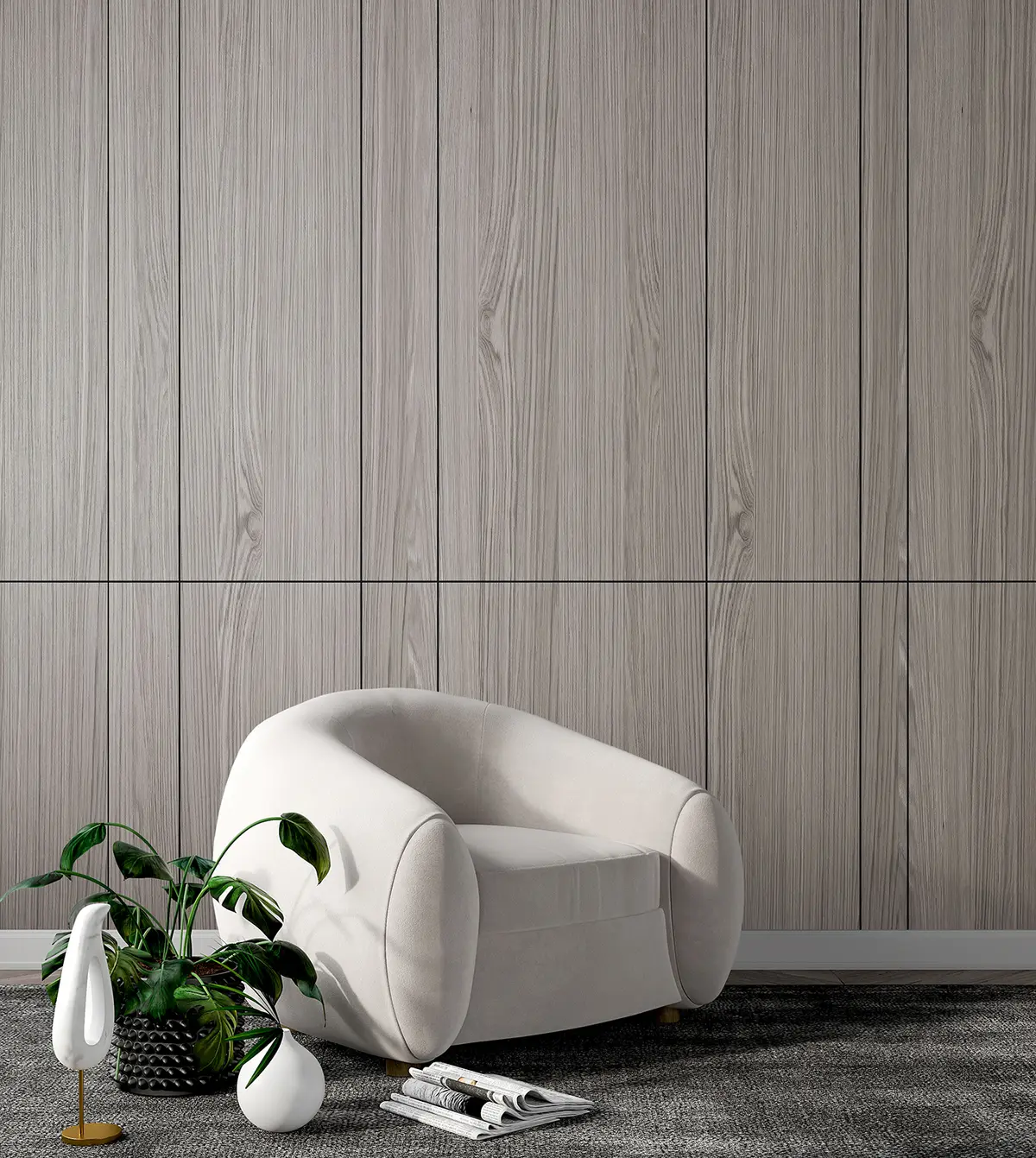 murales de pared Paneles de madera u97466