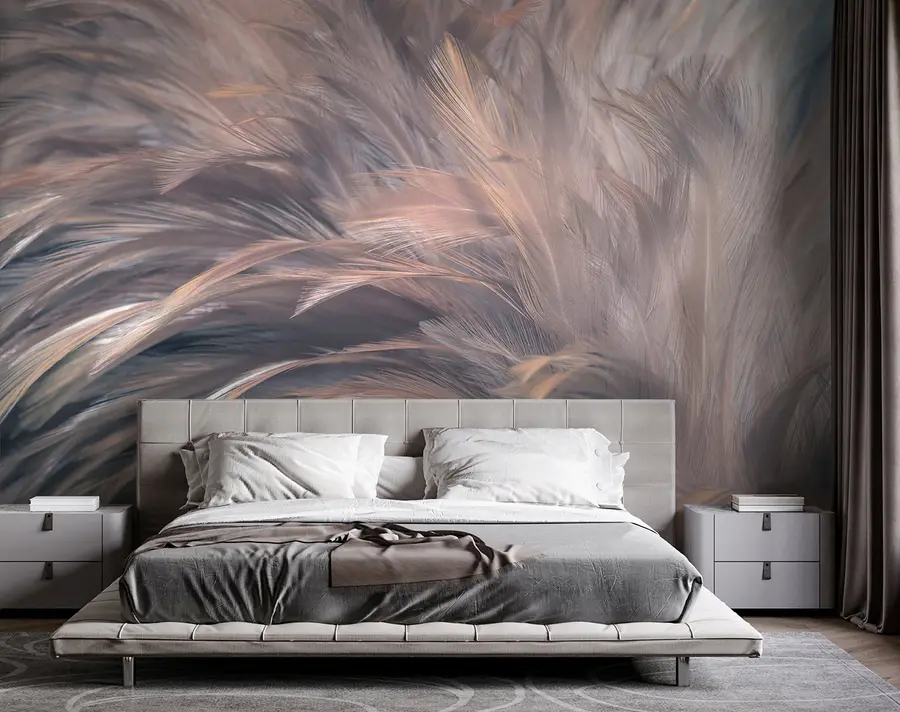 murales de pared Plumas u96992