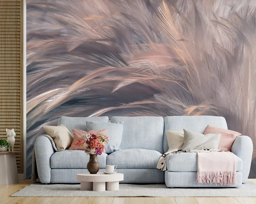 murales de pared Plumas u96992
