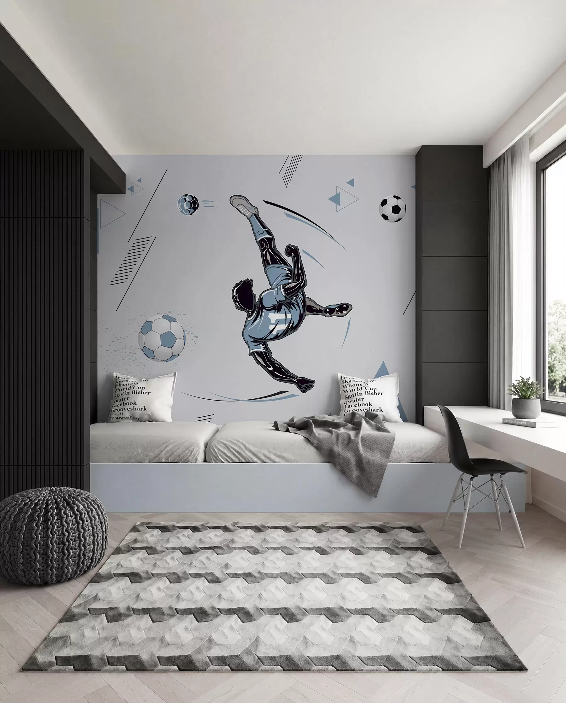 murales de pared Chilena en el aire u98736