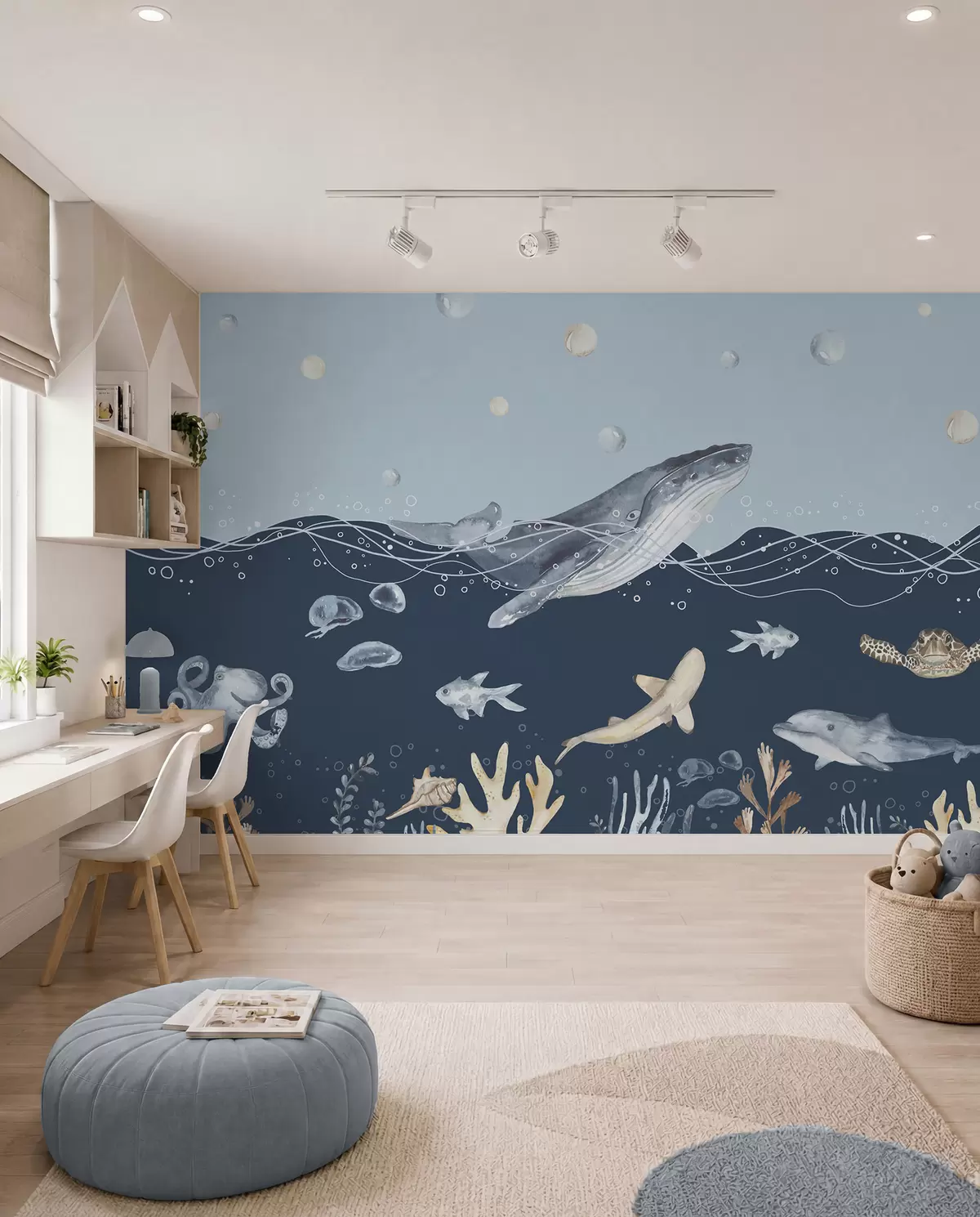 murales de pared Ballena y sueño u98902