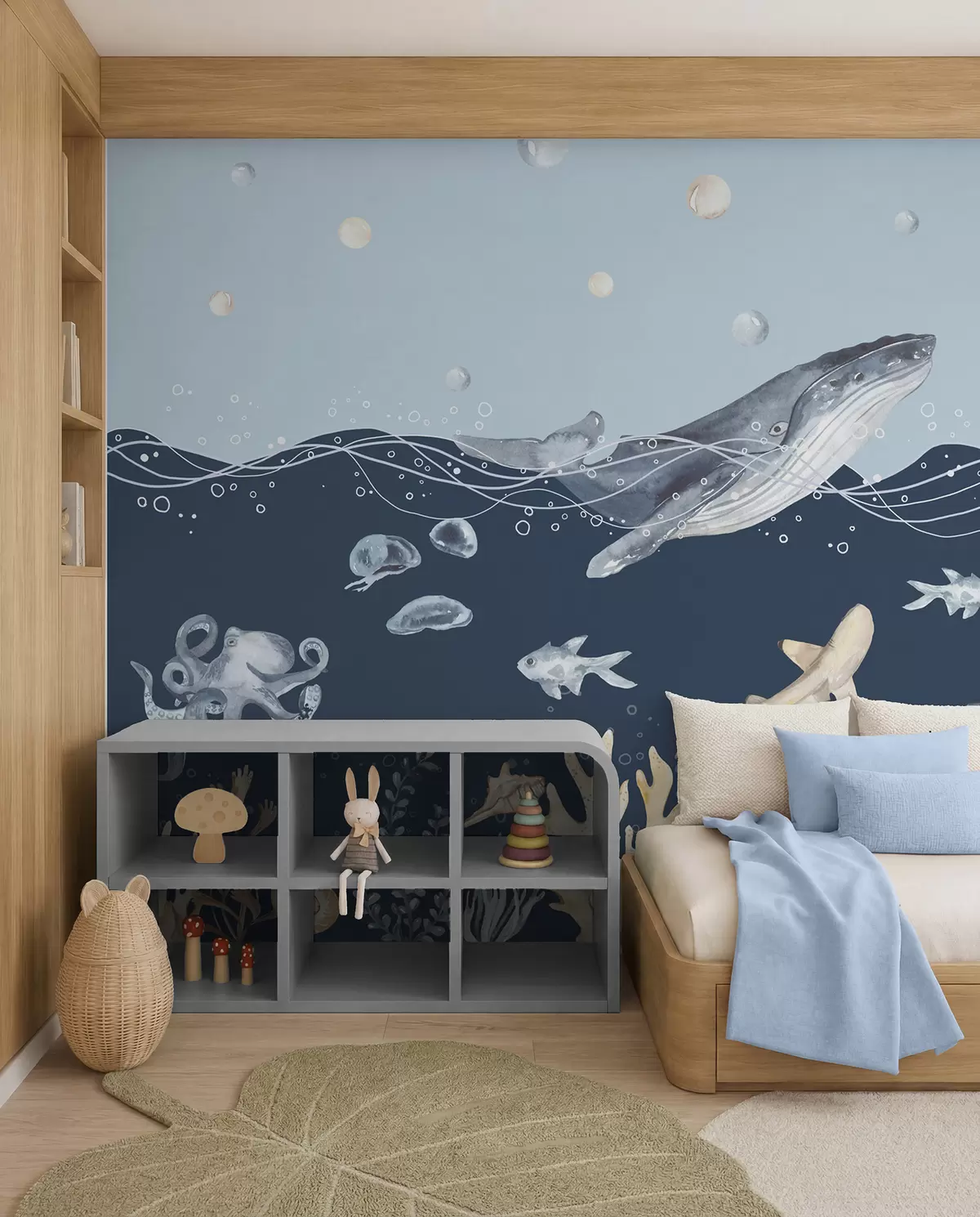 murales de pared Ballena y sueño u98902