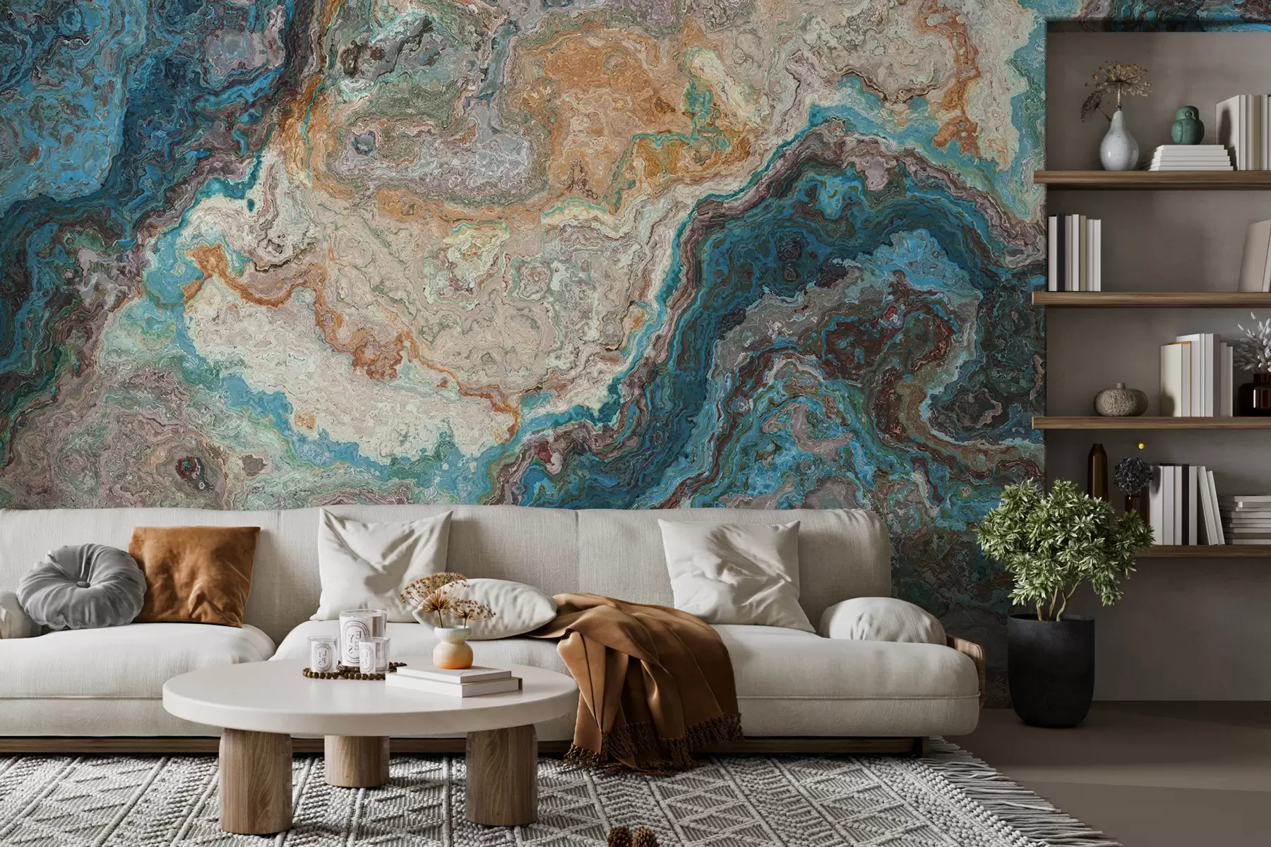 murales de pared Textura de piedra sin tratar u97553