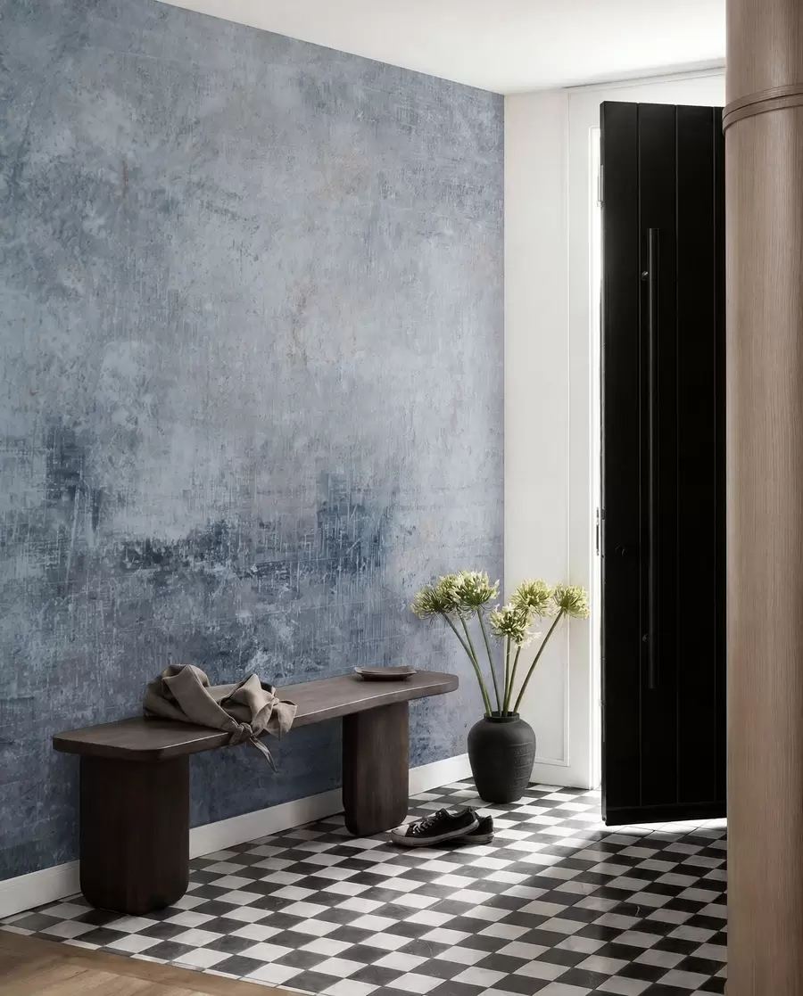 murales de pared Hormigón azul denim u47663v3
