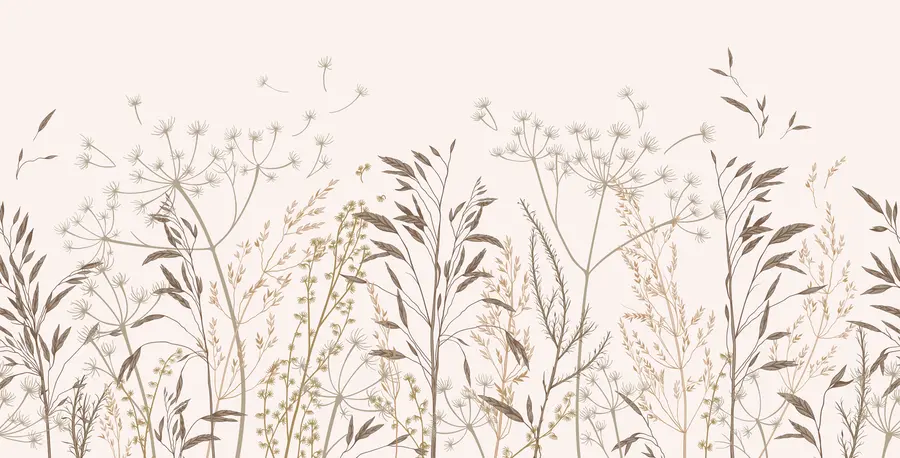 murales de pared Hierba silvestre u99011