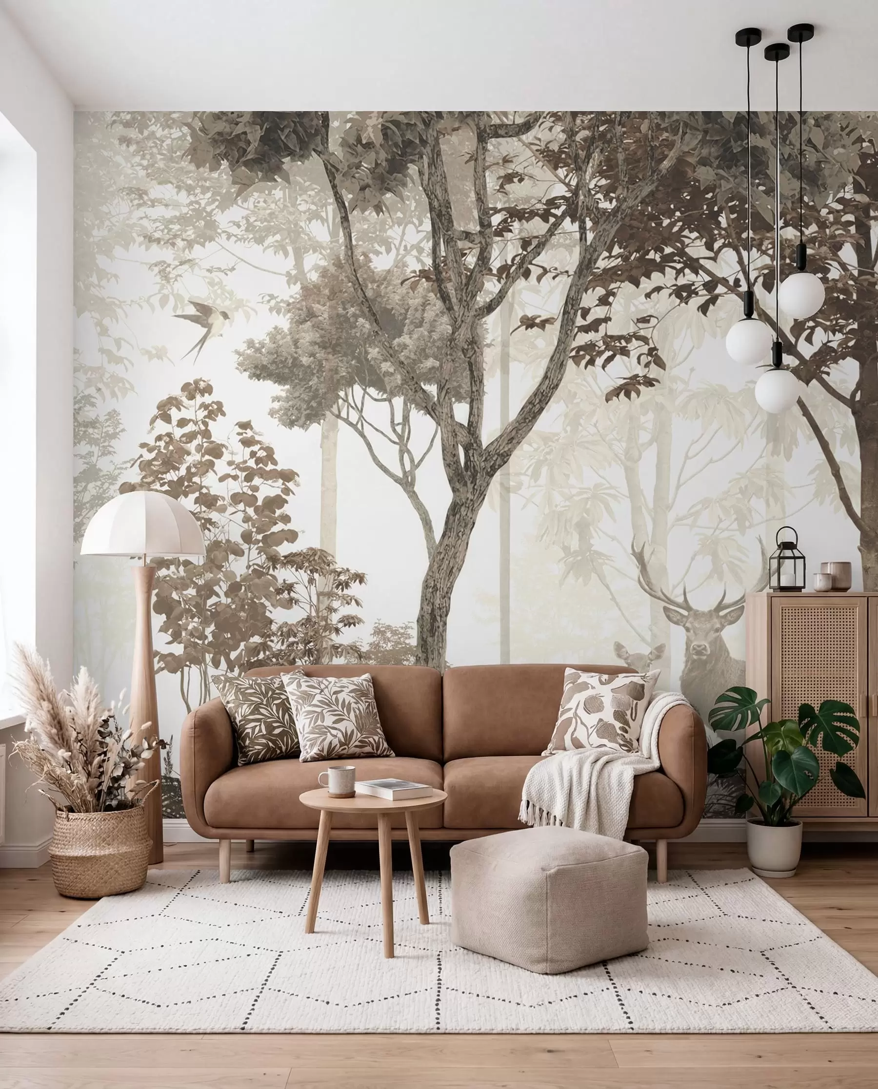 murales de pared Bosque mágico u72134d1