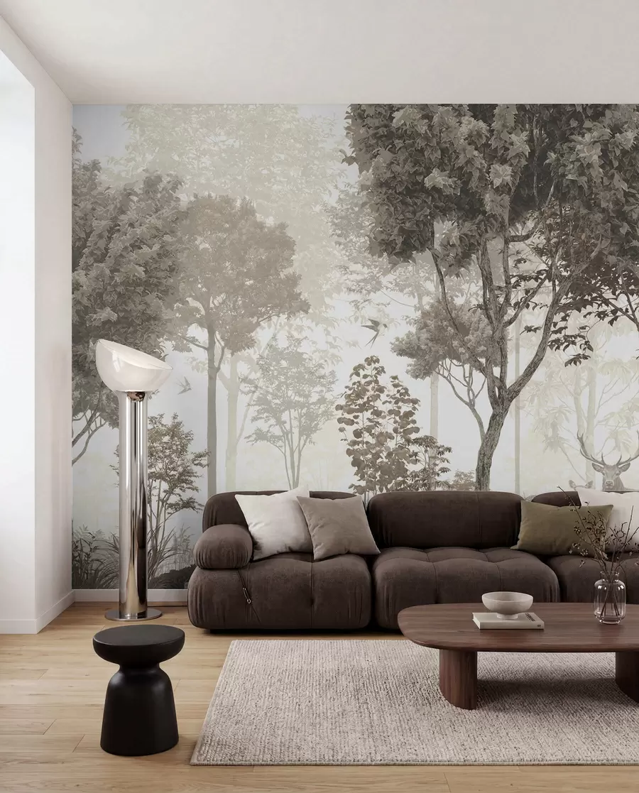 murales de pared Claro del bosque III u72134d3