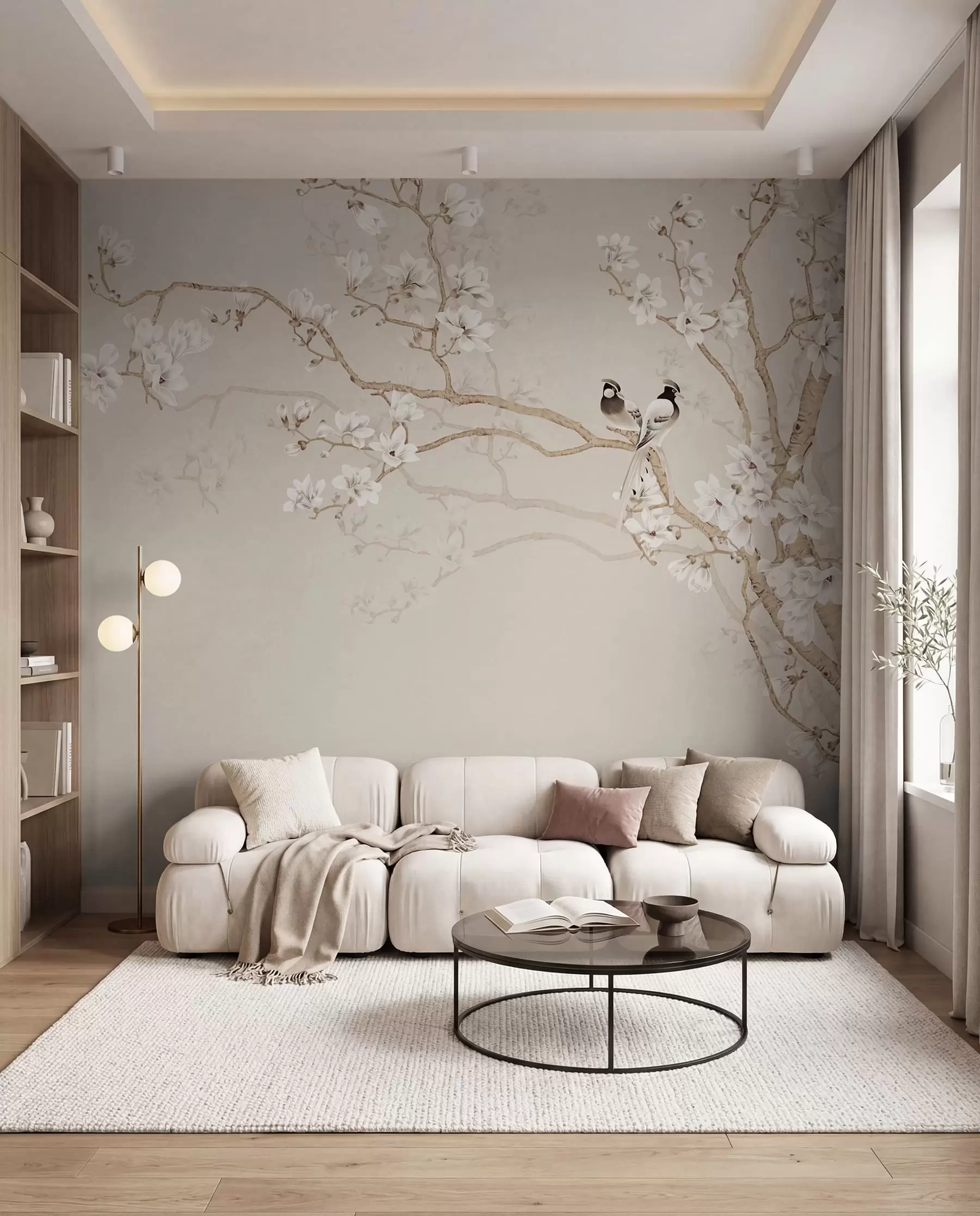 murales de pared Magnolio en el jardín u25842d1