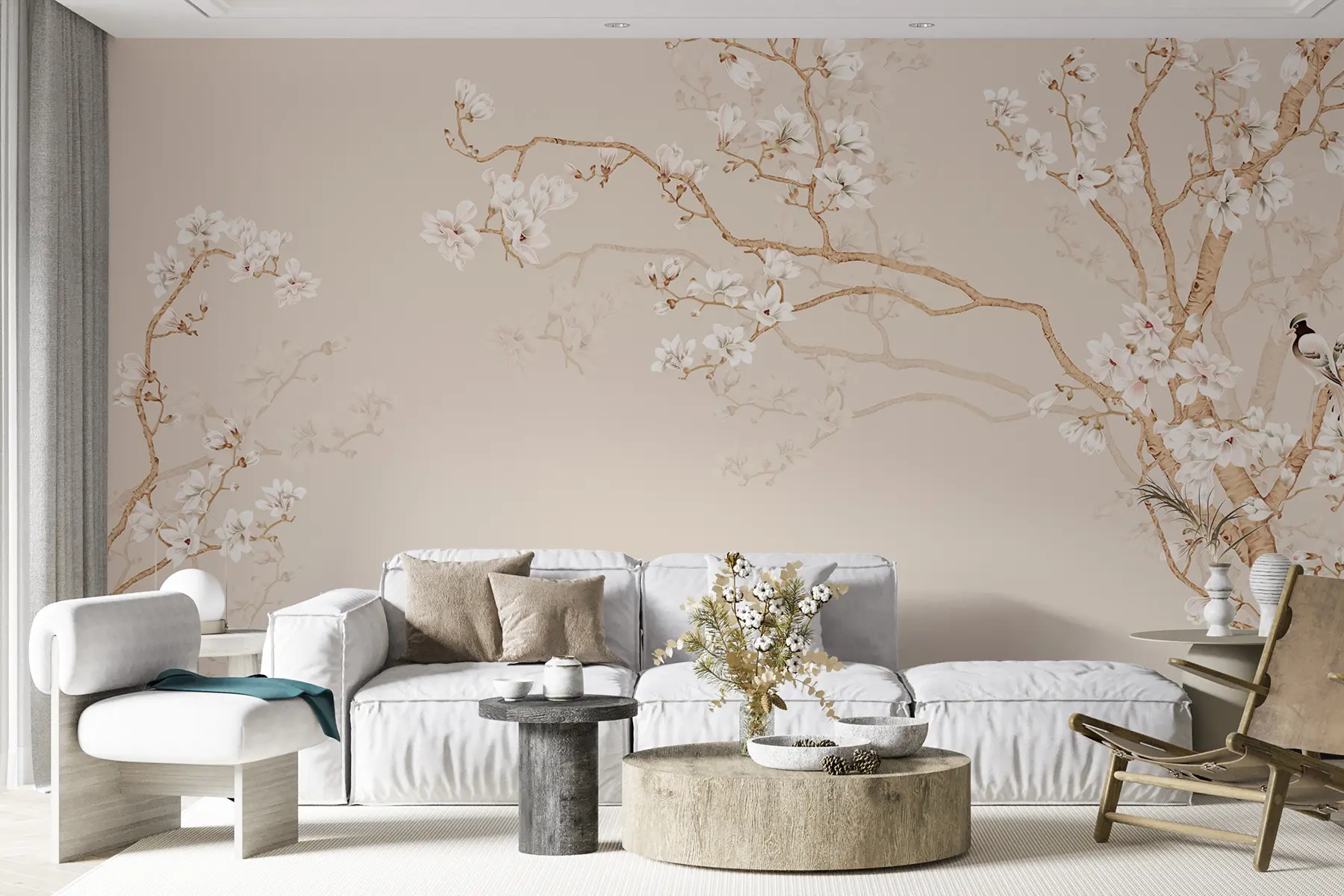 murales de pared Magnolio en el jardín u25842d2